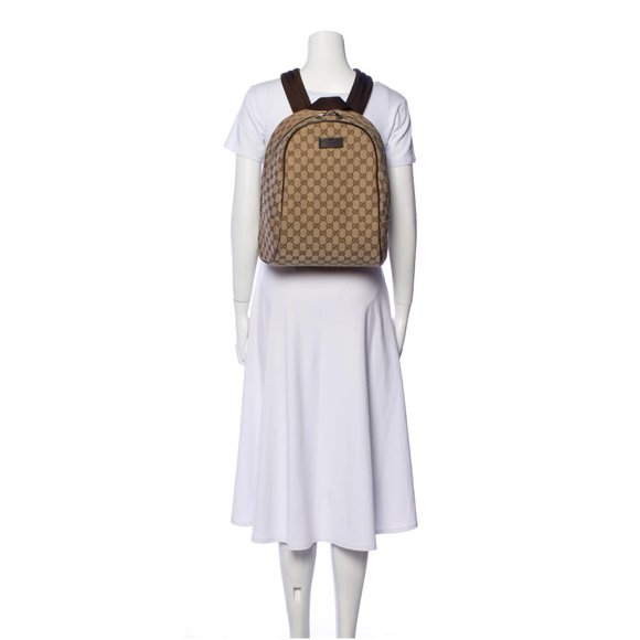 Gucci GG Monogram Canvas Travel Backpack - Picture 10 of 10